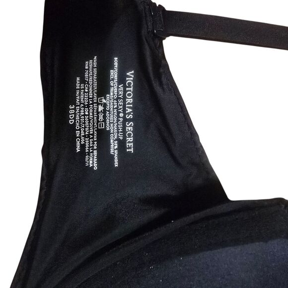 Victoria's Secret Midnight Black Very Sexy Push Up Size 38DD - Picture 5 of 5